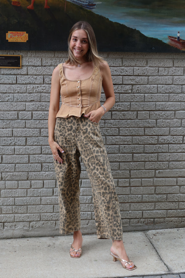 LOVE THE LABEL | Eva Top - Biscuit