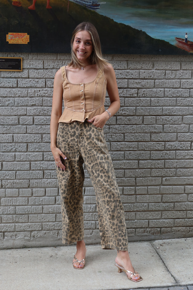LOVE THE LABEL | Eva Top - Biscuit