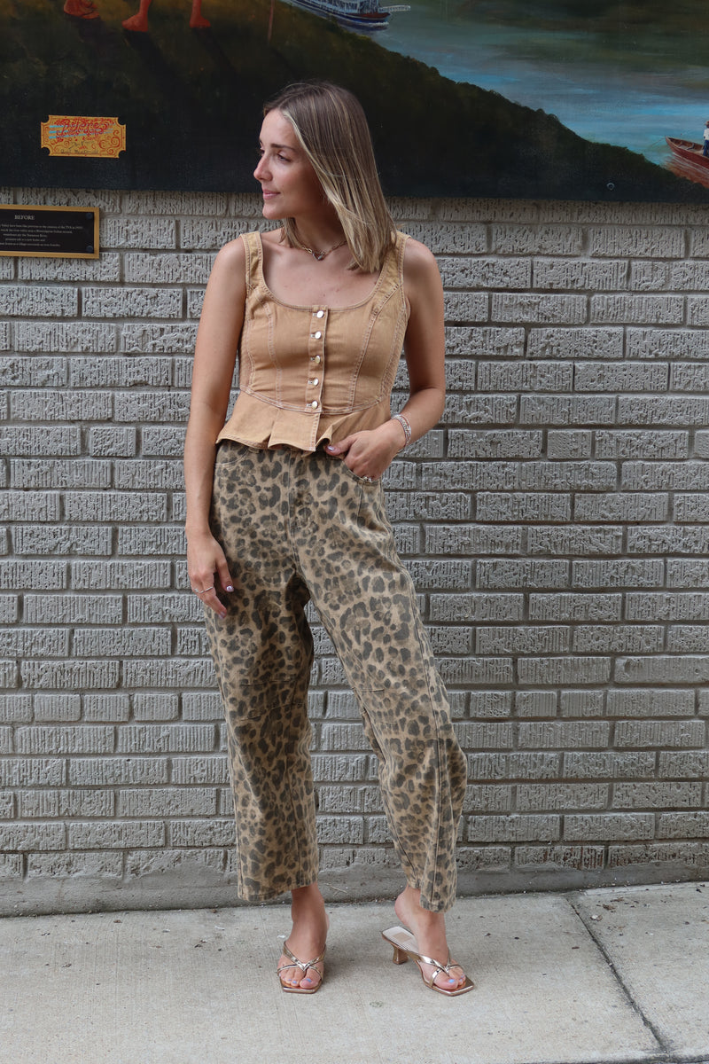 LOVE THE LABEL | Eva Top - Biscuit