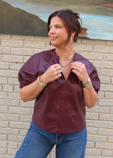 Steve Madden | Roxanne Top - Wine