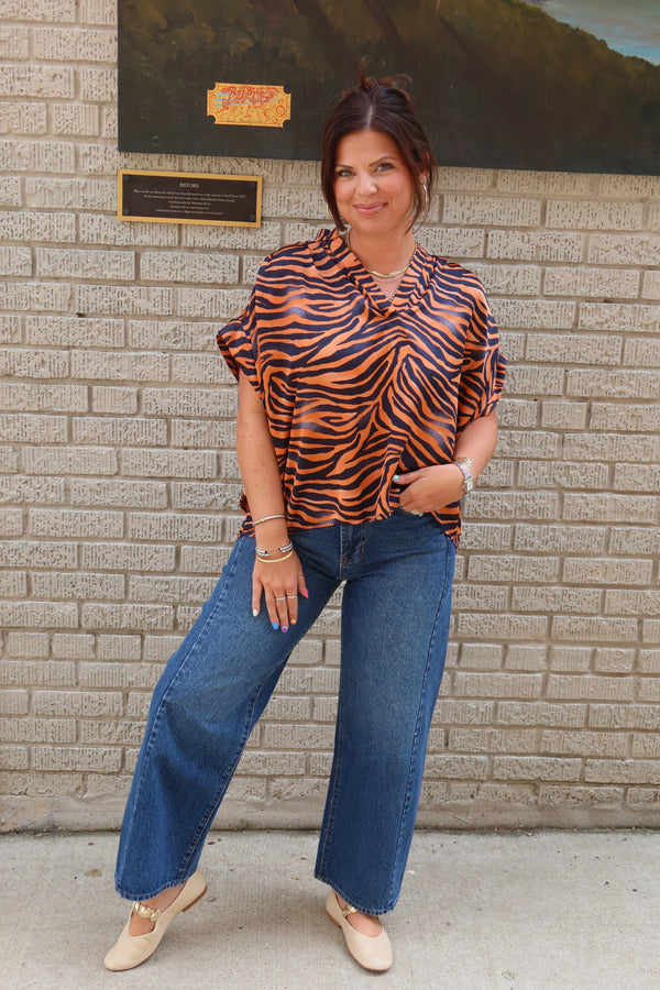 Emerson Top - Lavish Tigress