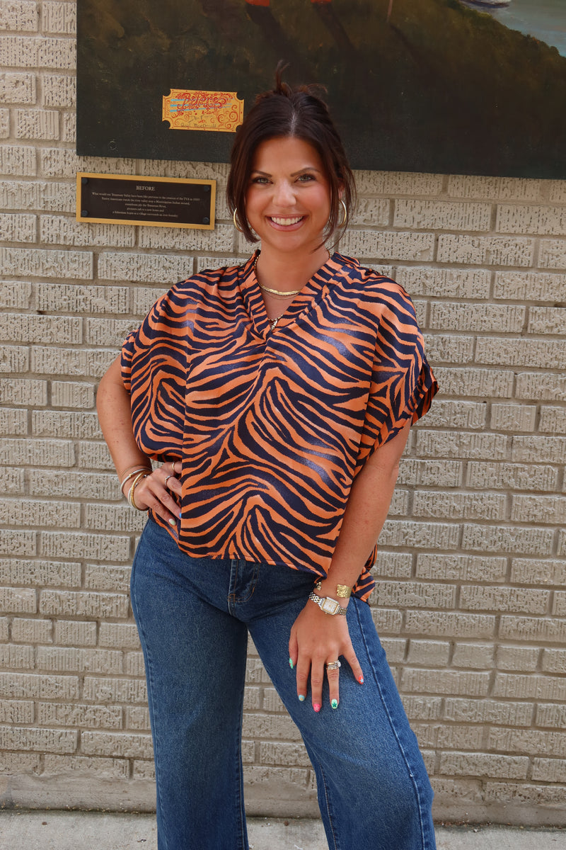 Emerson Top - Lavish Tigress