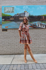Out West Dress - Charcoal
