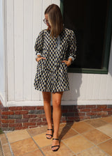Haven Dress - Navy