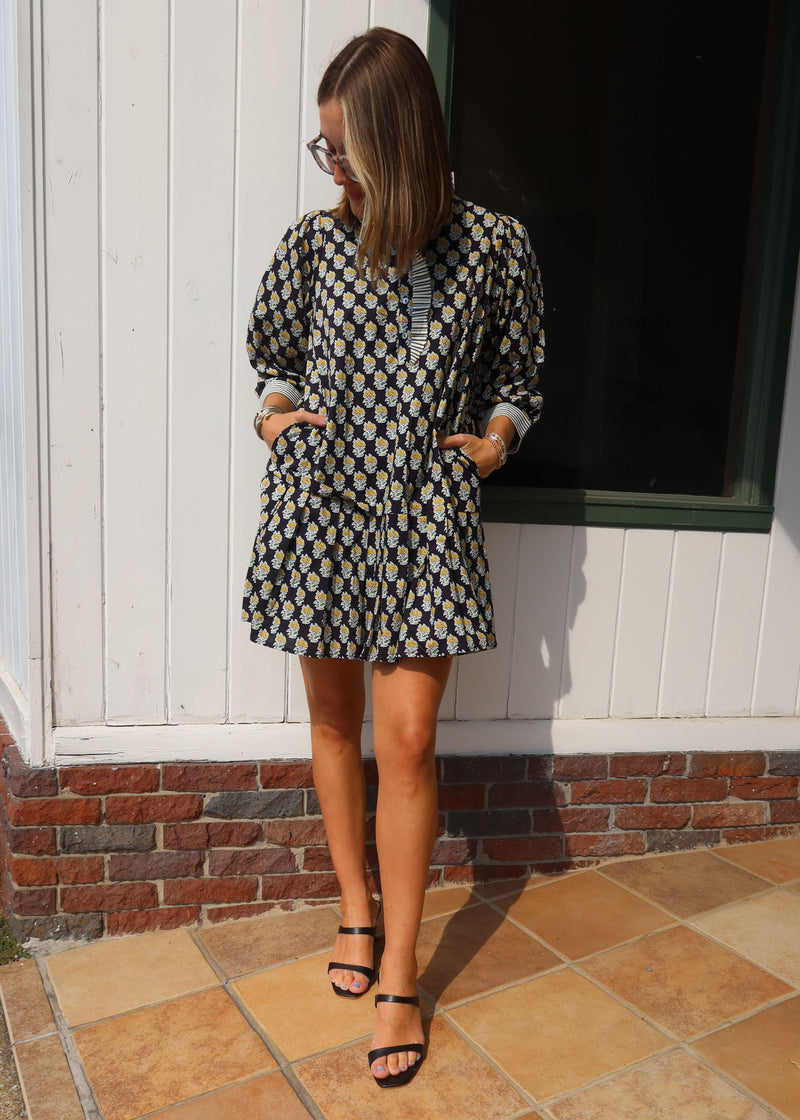 Haven Dress - Navy