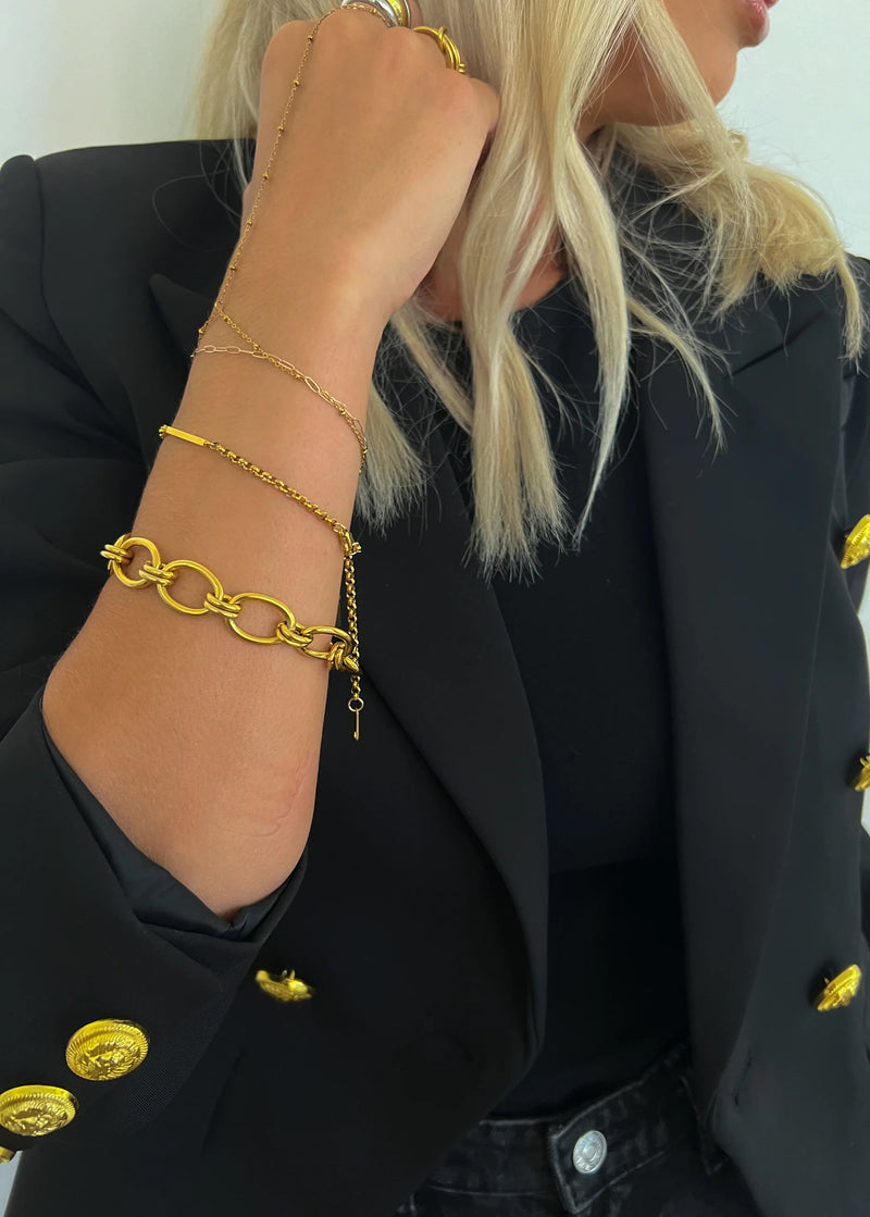Chan Sutt Pearls | Luxe Chain Bracelet