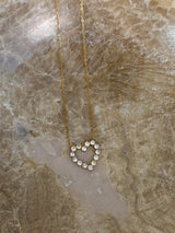 Chan Sutt | DIAMOND HEART NECKLACE
