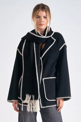 Elan Olivia Coat - Black