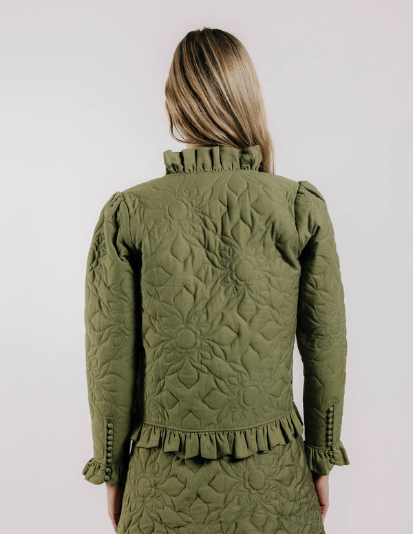 Love The Label | Melanie Quilted Jacket - Olive