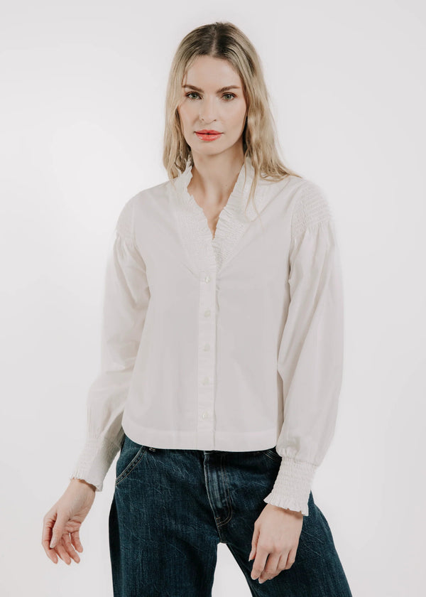 Love The Label | Zinnia Top - Bright White