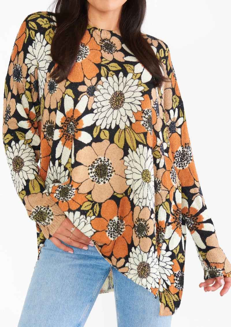 MUMU : Bonfire Sweater - Hutton Floral Knit