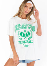 MUMU: Airport Tee - Pickleball Club Graphic