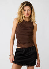 Steve Madden | Roman Knit Top - Walnut