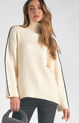 Elan Holiday Spirit Sweater - Off White