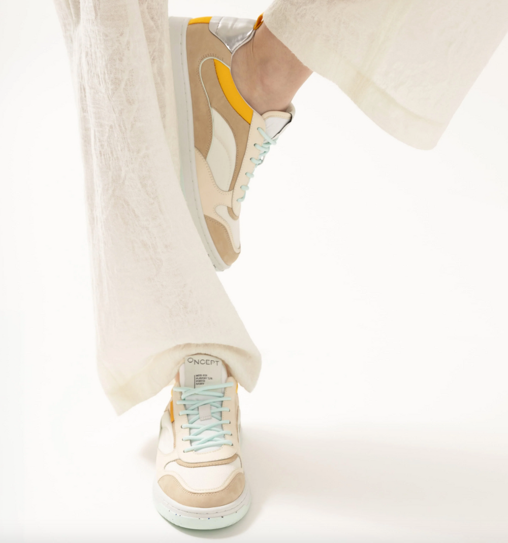 Fort 中国雑誌 Oat. 2023 Vol.11 Oncept Porto Sneaker - Ivory – Ivy Lee Boutique