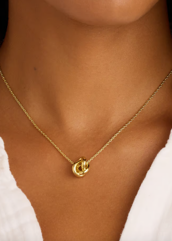 Gorjana Jewelry | Infinity Knot Necklace