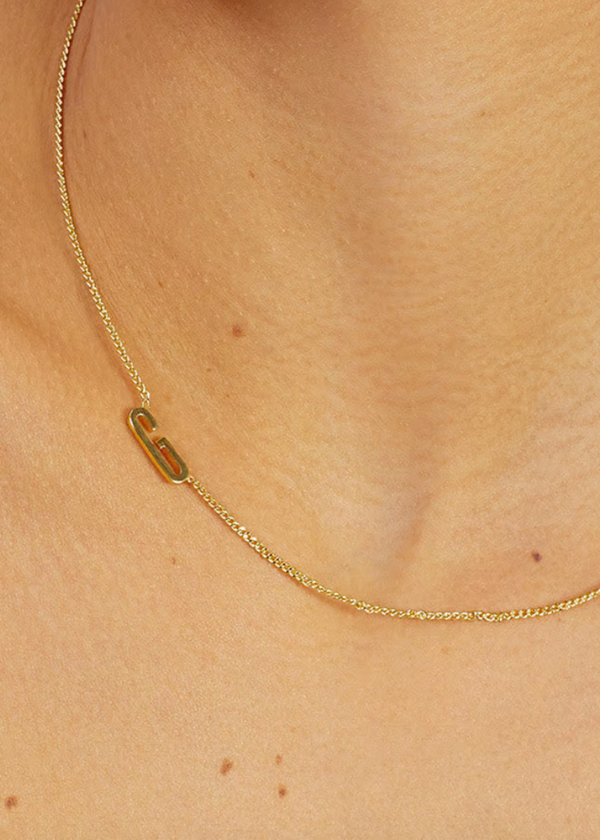 Gorjana Necklace | Wilder Alphabet Necklace