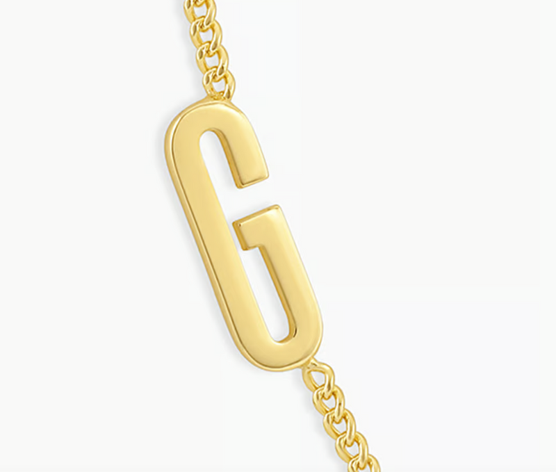 Gorjana Necklace | Wilder Alphabet Necklace