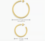 Gorjana Jewelry | Carter Statement Hoops