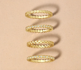 Gorjana Jewelry | Gold Stackable Ring Set