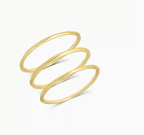 Gorjana Jewelry | G Ring Set