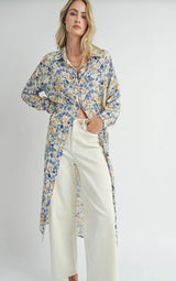 Heirlooms Duster - Ivory Multi