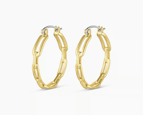 Gorjana Jewelry | Parker Link Hoops