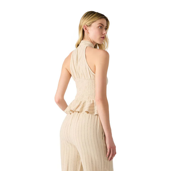 Steve Madden | Kosta Peplum Top - Oatmeal