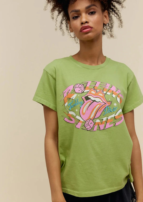 DAYDREAMER Rolling Stones Tour Tee - Matcha