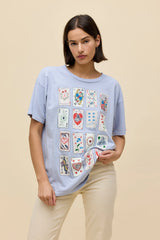 Daydreamer | Cards For Dreamers Merch Tee - Lavender Sky