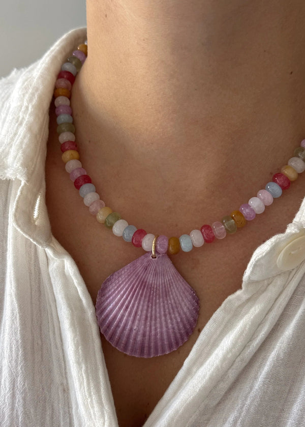ALV JEWELS | Poppy Shell Necklace