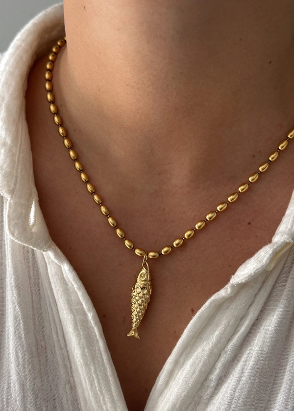 ALV JEWELS | Maki Fish Necklace