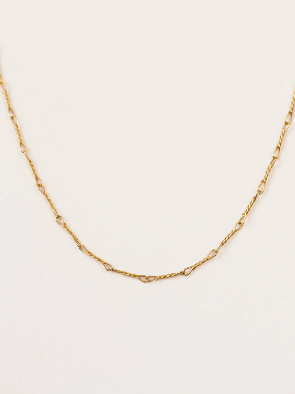 ABLE Twist Chain Necklace - Vermeil