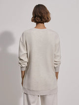 Varley: Charter Sweater 2.0 - Ivory Marl