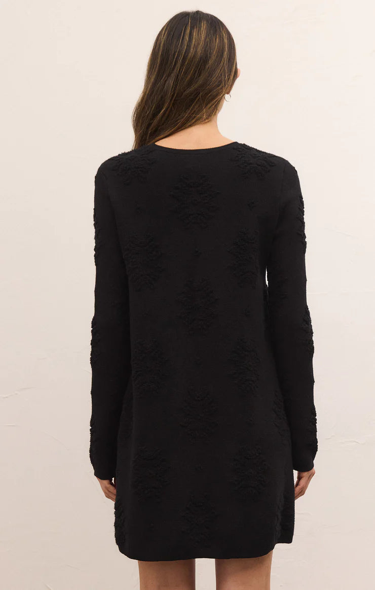 Z Supply Lena Sweater Dress - Black