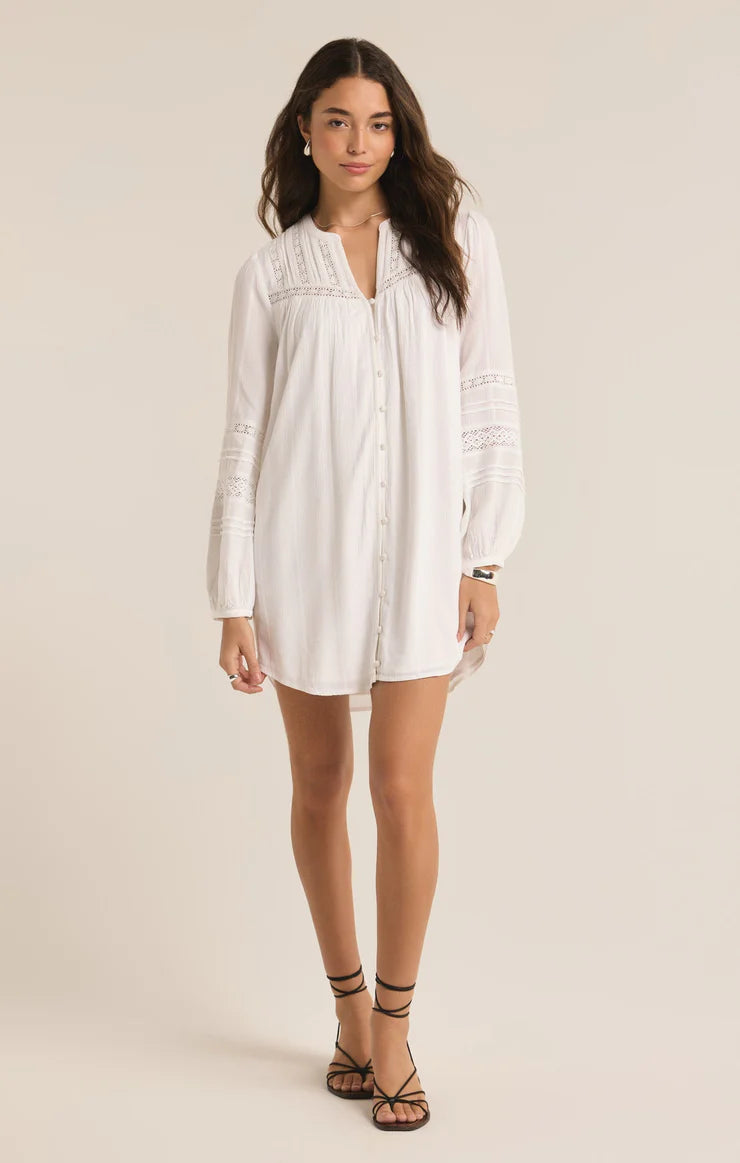 Z Supply Jude Mini Dress - White