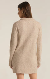 Z Supply Redford Sweater Dress - Light Oatmeal Heather