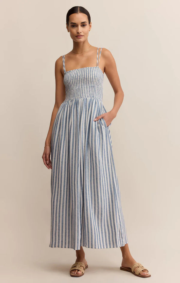 Z Supply | Nadine Striped Midi Dress - Boathouse