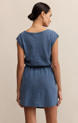Z Supply | Dayshift Denim Mini Dress - Vintage Indigo