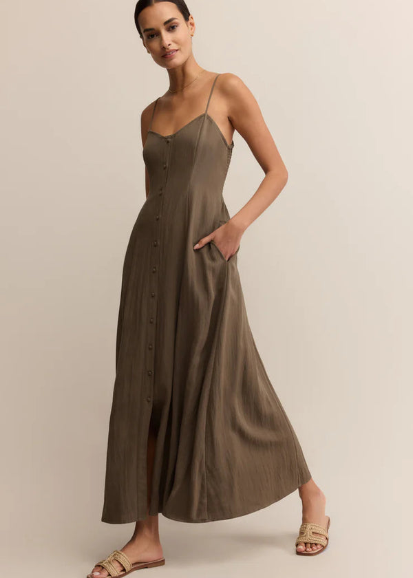 Z Supply | Angel Eyes Airy Midi Dress - Tiki