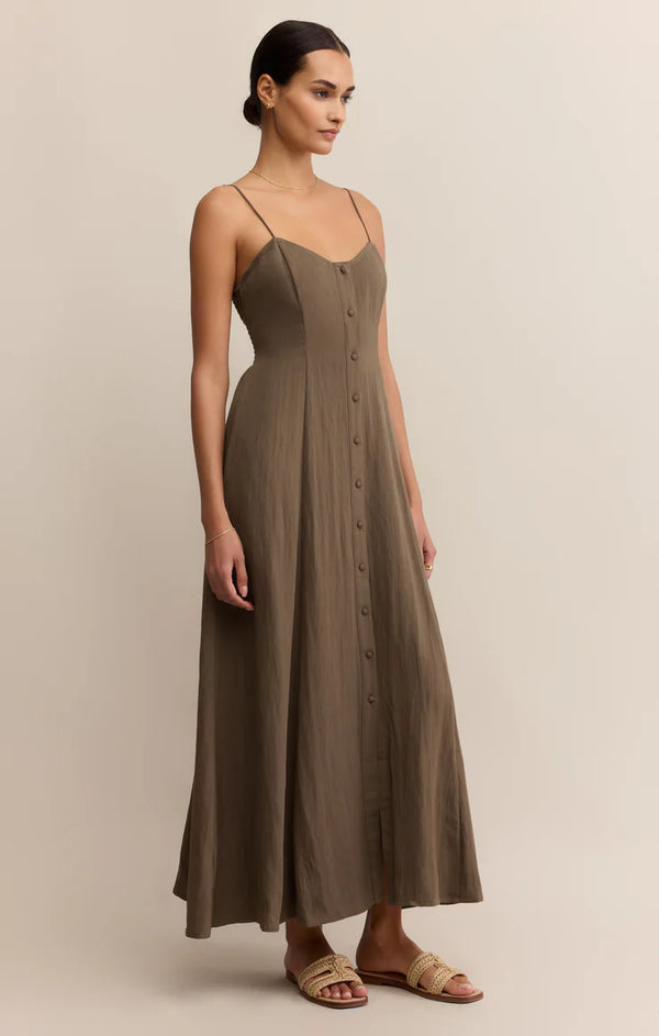 Z Supply | Angel Eyes Airy Midi Dress - Tiki