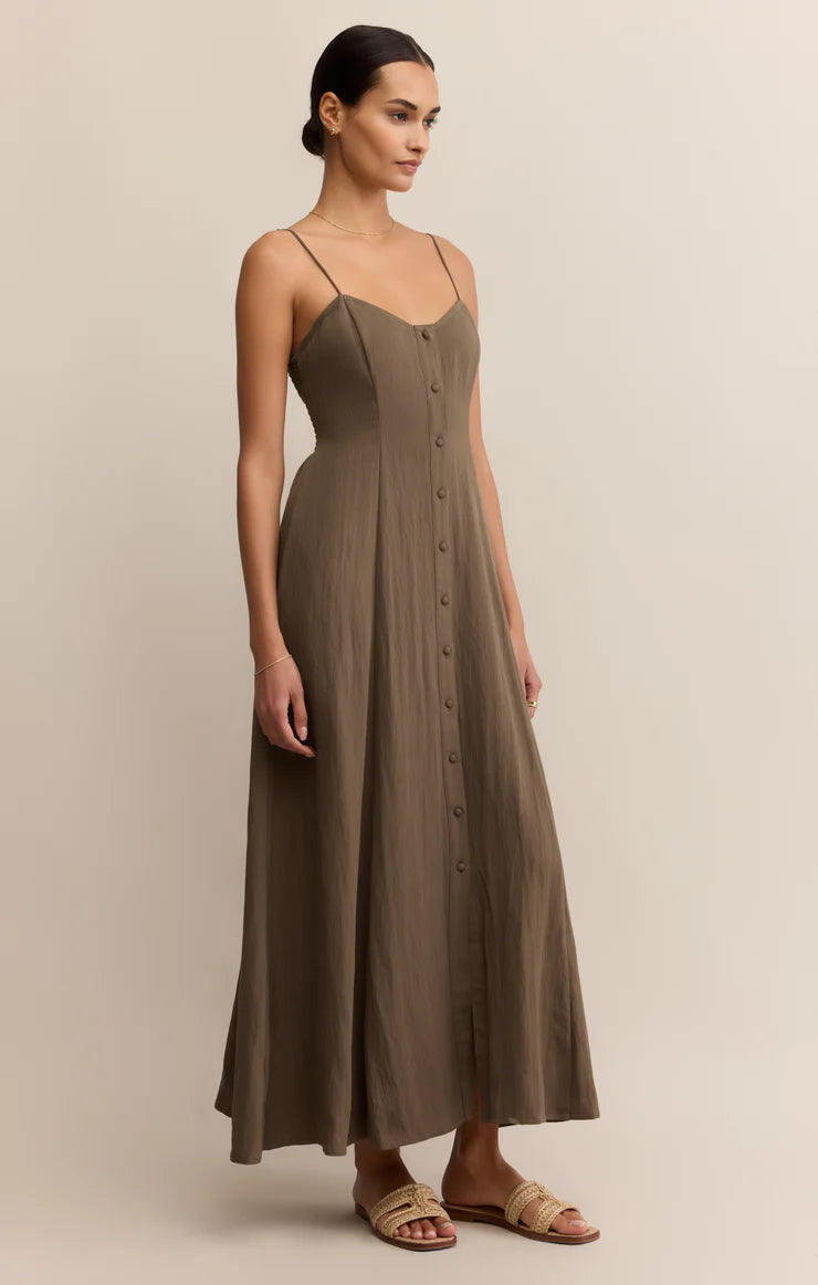 Z Supply | Angel Eyes Airy Midi Dress - Tiki