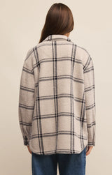 Z Supply | Plaid Tucker Jacket - Crystal Grey