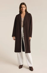 Z Supply Mason Coat - Coffee Bean