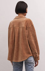 Z Supply Union Knit Cord Jacket - Camel
