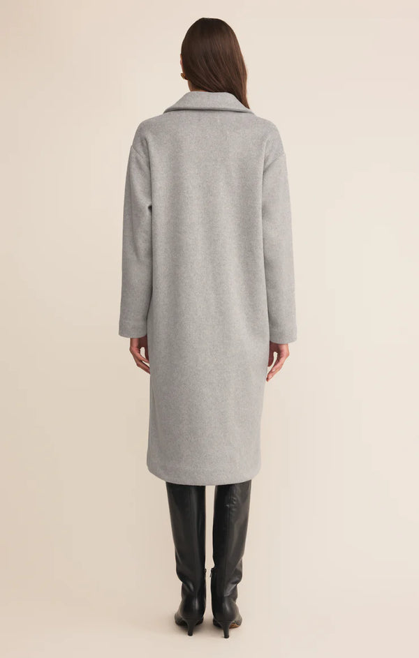 Z Supply | Mason Luxe Coat - Classic Heather Grey