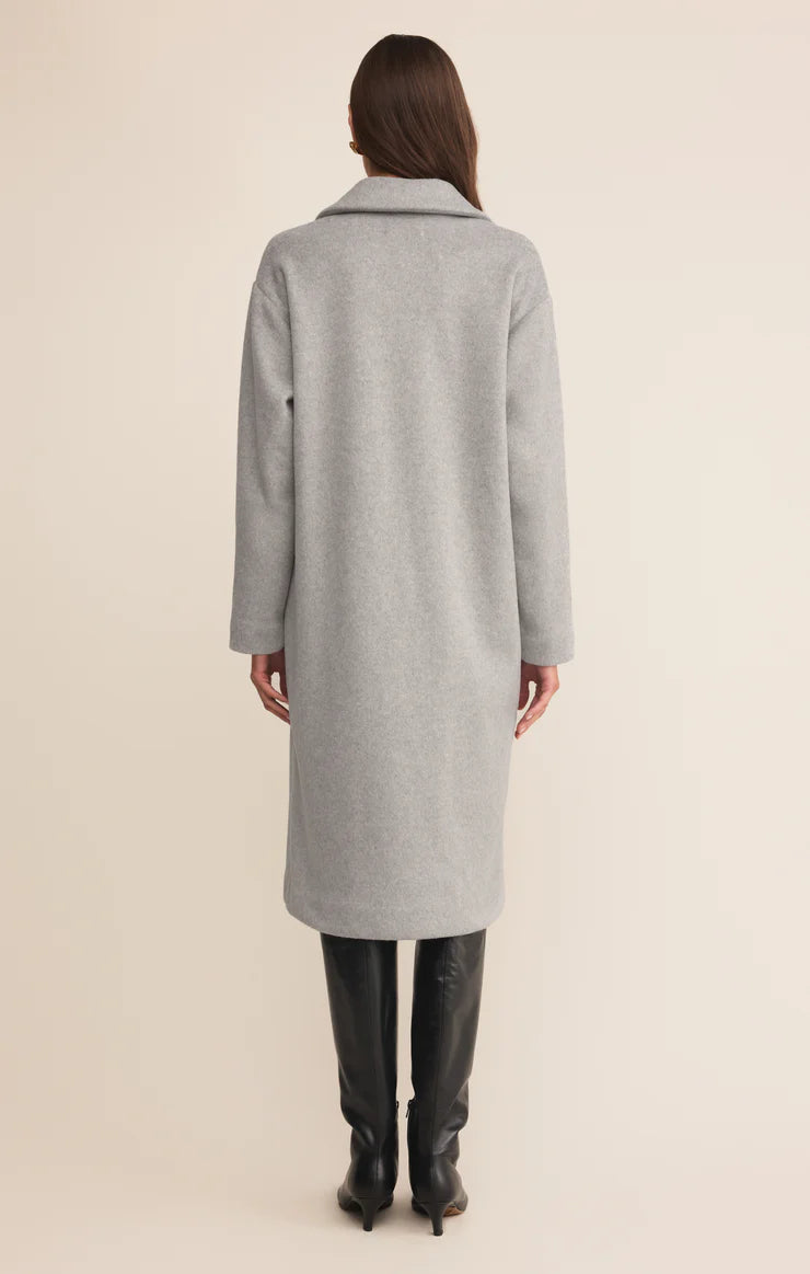 Z Supply | Mason Luxe Coat - Classic Heather Grey