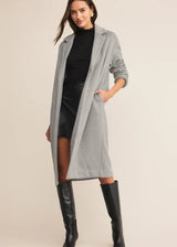 Z Supply | Mason Luxe Coat - Classic Heather Grey