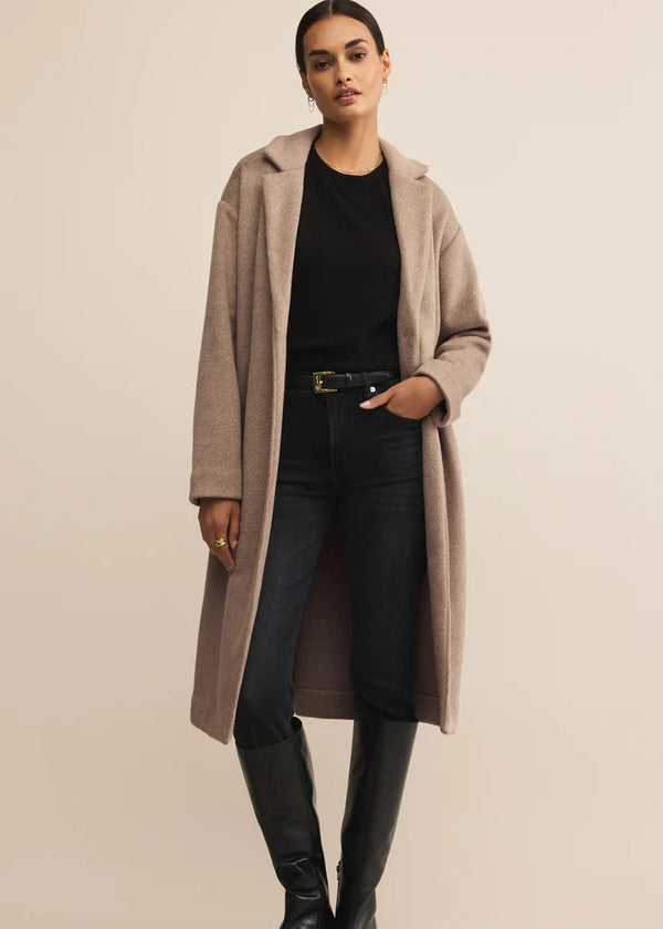 Z Supply | Mason Luxe Coat - Smokey