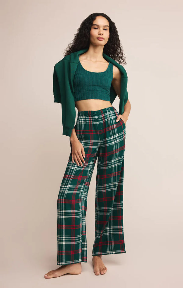 Z Supply | Hangout Plaid Pant - Mistletoe